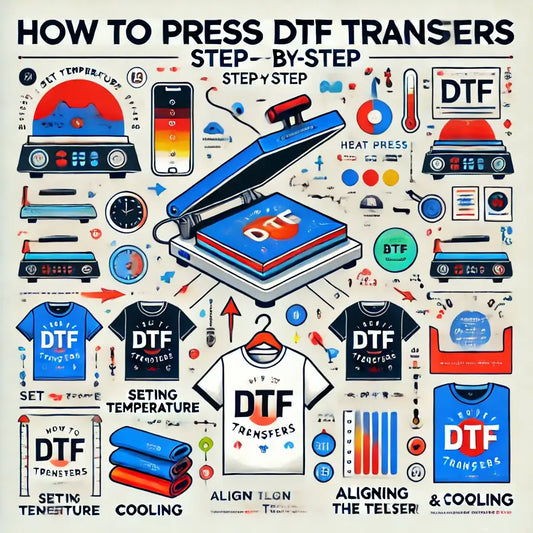 How to Press DTF Transfers