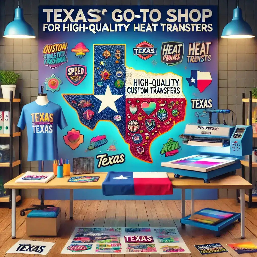 Texas’s Go-To Shop for High-Quality Custom Heat Transfers